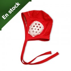 Red cap for underwater hockey referees
