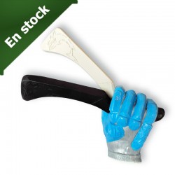 Pack of  underwater glove and sticks by more-sport.com to combine confort, toughness and handling.