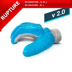 Le gant T2 de Hockey Subaquatique garanti protection renforcée des phalanges, sensation de crosse en main, confort et robustesse.
