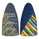 Fin sticker: Geometric "Kynetic" multicolor below