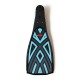 Fin sticker: Geometric "Totem" light blue below