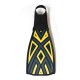 Fin sticker: Geometric "Totem" yellow below